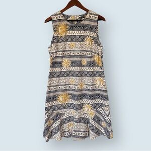 NEW WITHOUT TAGS - J. McLaughlin Sleeveless Sun Pattern Dress (Size XL)
